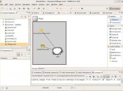 Editing the village with the omnet GUI