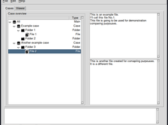 Active screen with detailed database