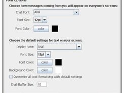D20 Chat - User Options