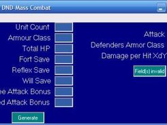 Mass Combat Form