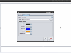 Fonts/Colors settings