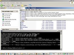 Download completed and files are saved at the specified path