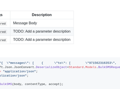 D7 SMS - Dot NET SDK - Usage