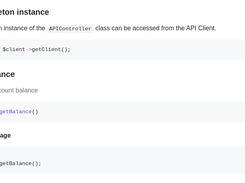 PHP D7 SMS Usage