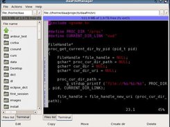 Terminal page