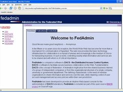 Welcome to FedAdmin