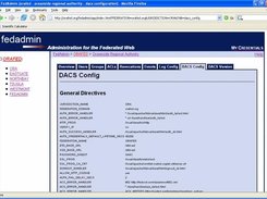 View DACS Configuration Directives
