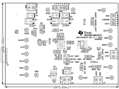 DACx760EVM Assembly Drawing