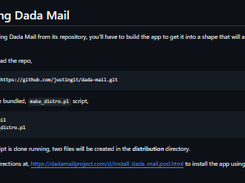 Dada Mail Screenshot 1