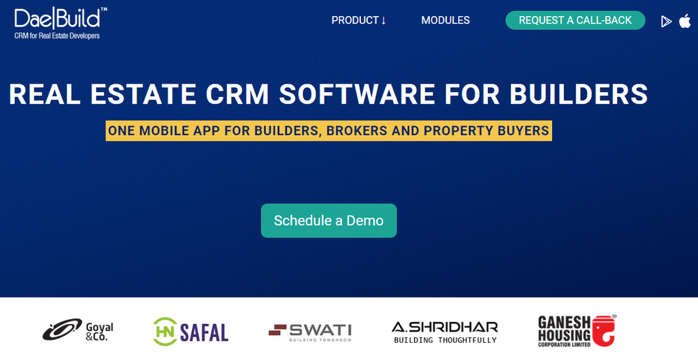 DaeBuild CRM Screenshot 1