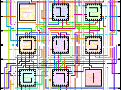 An infinite recursive fractal Maze.