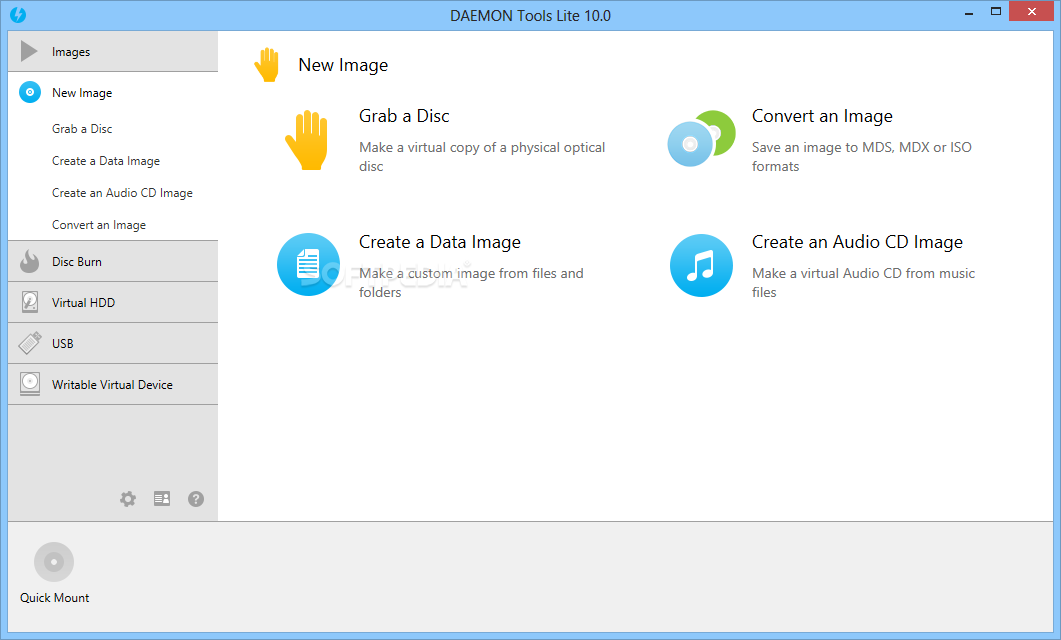 Demon tools сайт. Версии Daemon Tools Lite.