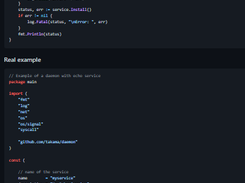 Daemon Screenshot 1