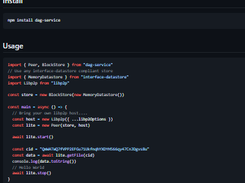 DAGService Screenshot 1