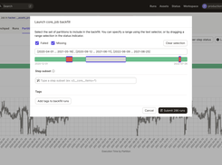 Dagster Partitions and Backfills: Manage complexity and audit historical runs at a granular level.