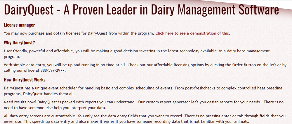 DairyQuest Screenshot 1