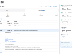 daisyBill Work Comp Billing Platform - Sent Bill History