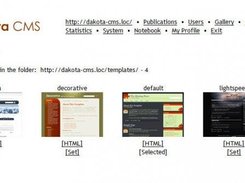 Templates editor