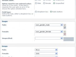 Slick Profile: Selection settings