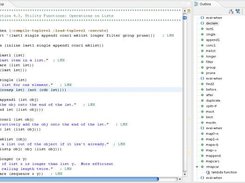 Lisp Editor and Code Outline