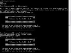 Danshell 2.0 running on Windows XP.