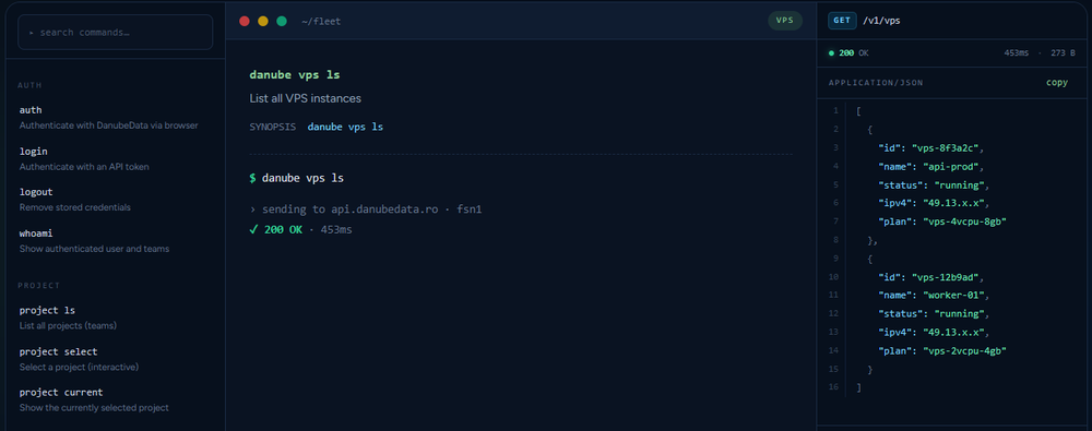 DanubeData Screenshot 1