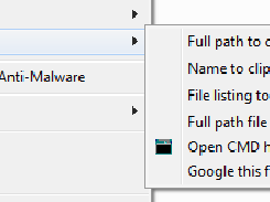 Windows explorer integration