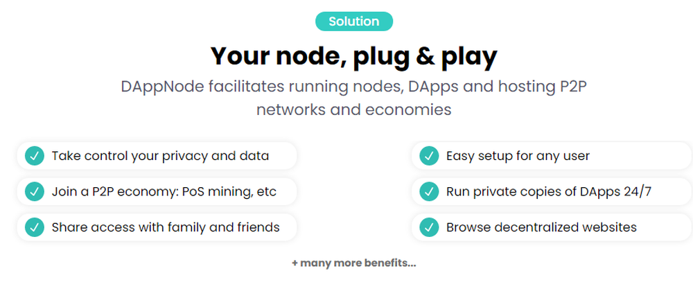 DAppNode Screenshot 1