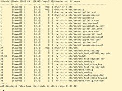 File Location in multi sliced backup