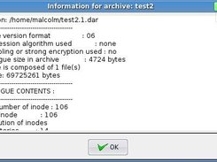 View archive statistics