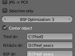 2. Export Options