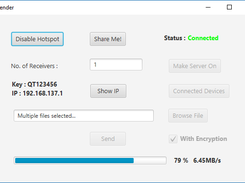 Send files @ 6+ MB/s