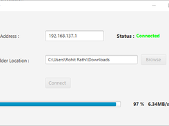 Receive files @ 6+ MB/s