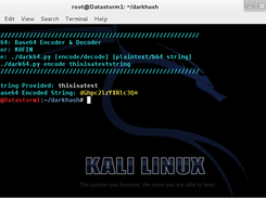 Creating a string in dark64.py