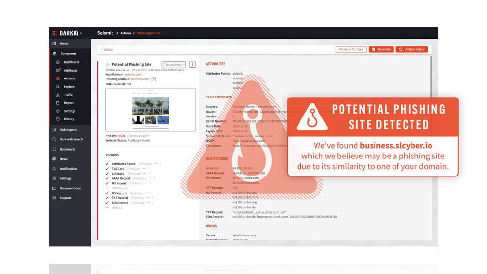 Stop attacks earlier with DarkIQ’s preemptive monitoring