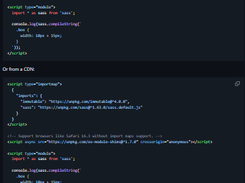 Dart Sass Screenshot 1