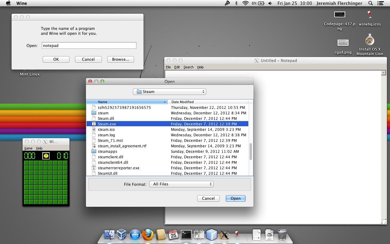 wine for mac os x 10.4.11