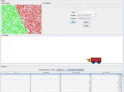 The output view, where individuals are examined.