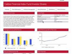 sample screenshot - Dash App styled to look like a PDF report