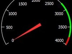 A sample RPM-meter