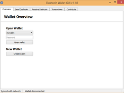 Open wallet