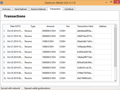Transaction History