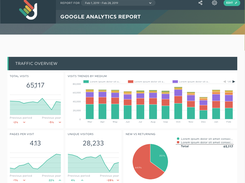 Google Analytics report template