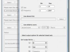 Calculation Mode - selecting closed set options