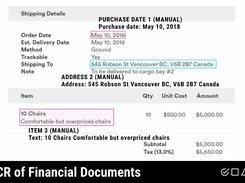 OCR for financial documents