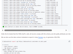 Data Contract CLI Screenshot 1