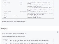 Data Contract CLI Screenshot 2