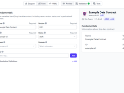 Data Contract Editor Screenshot 1