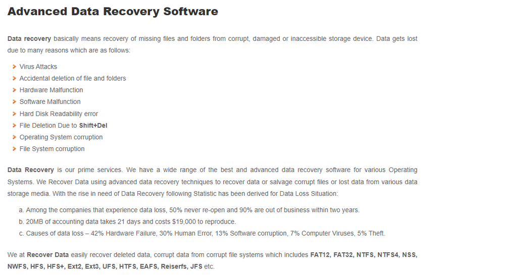 Recover Data Tools Screenshot 1