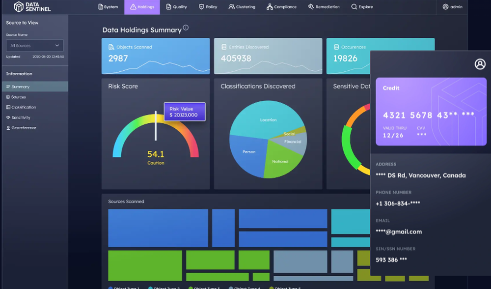 Data Sentinel Screenshot 1